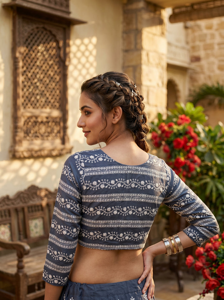Smart Spending- Roman silk Blouse
