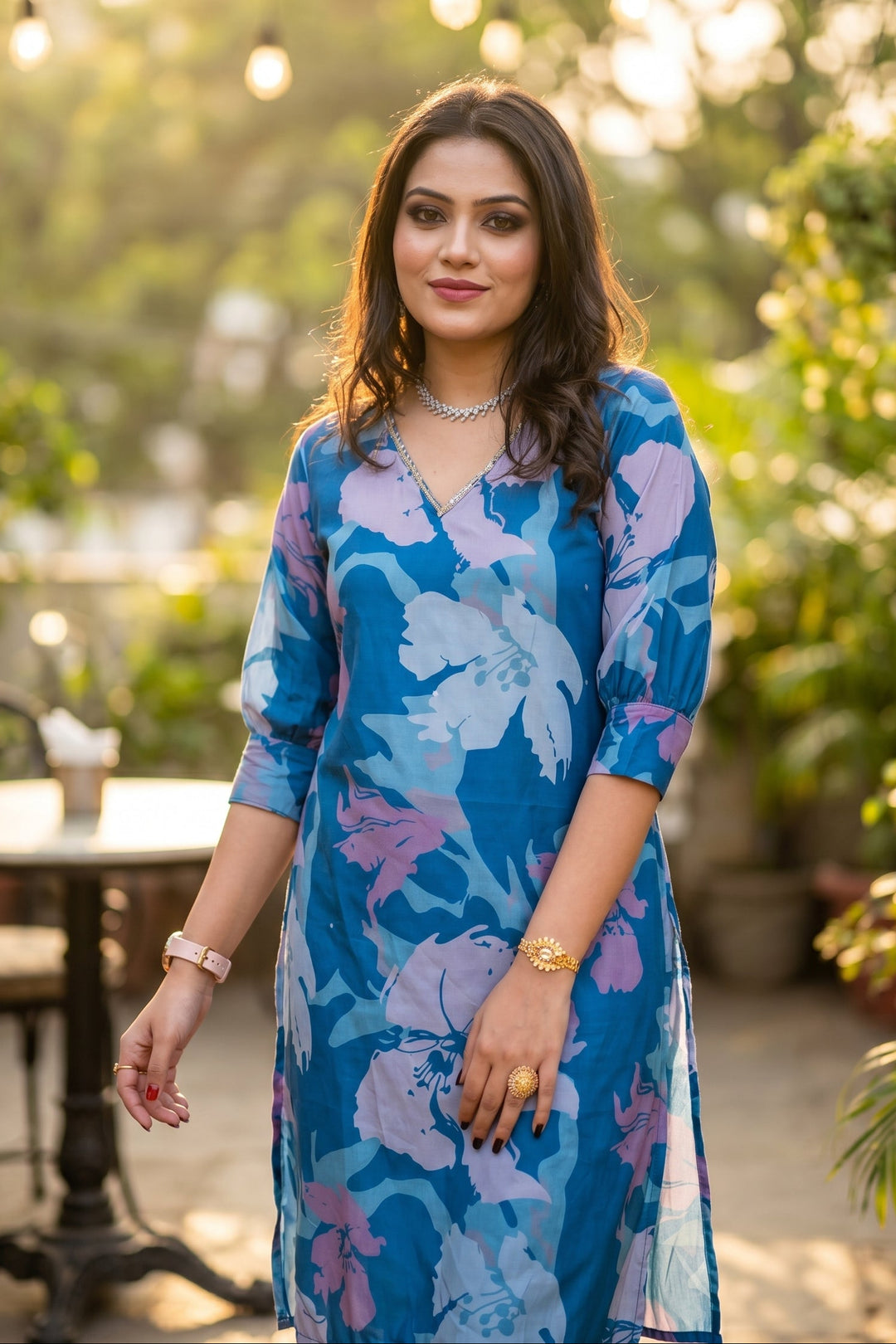 The Wanderlust- Party wear Kurti Set