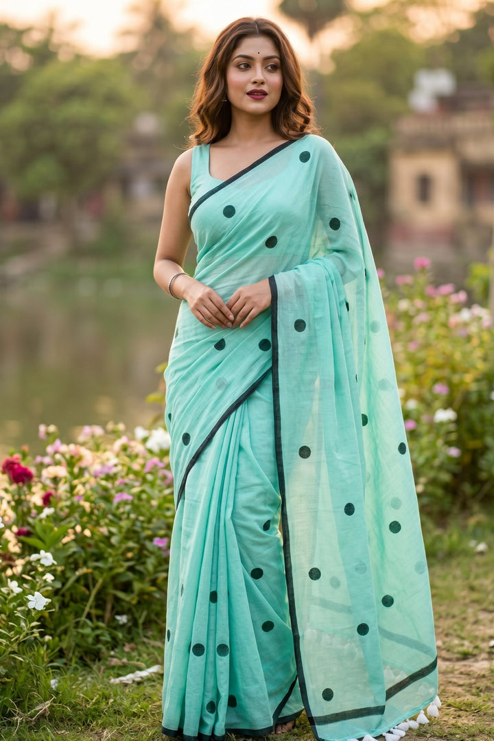 Kheyali Mul Cotton Saree