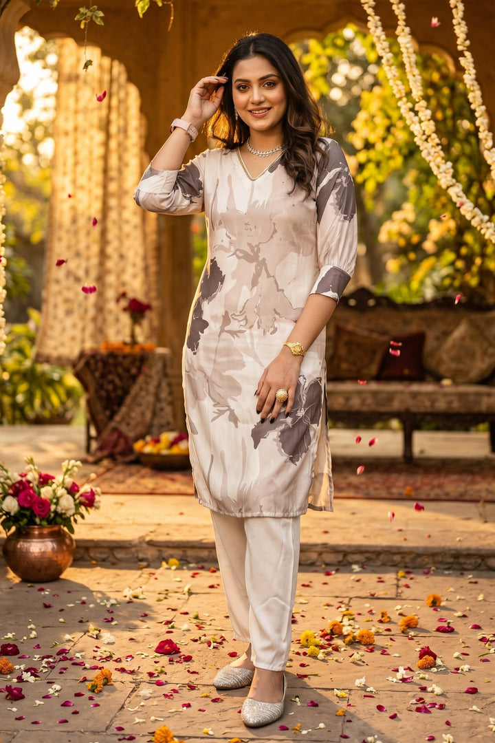 The Wanderlust- Party wear Kurti Set