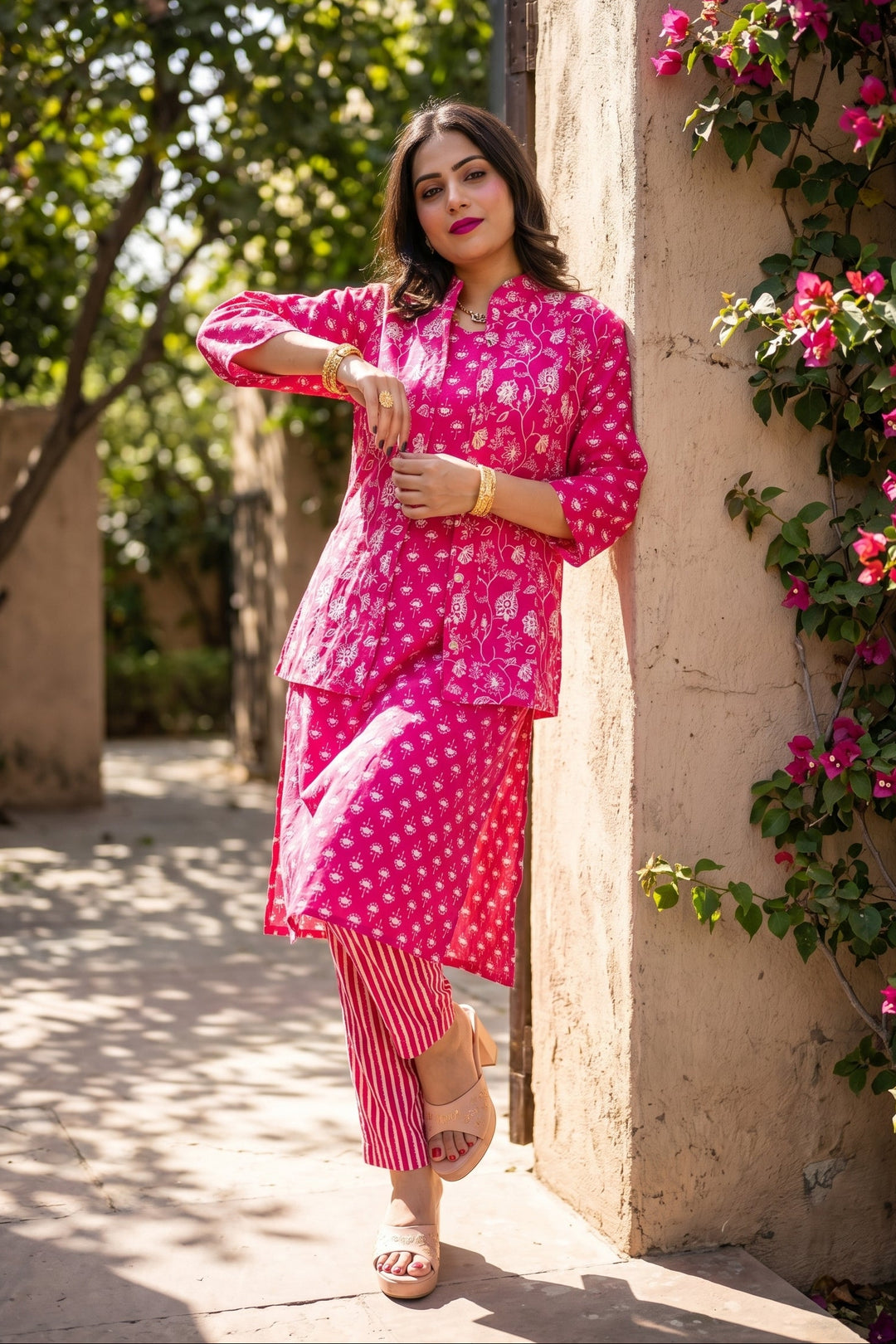 As Warm As a Hug - Winter Special Kurti Set
