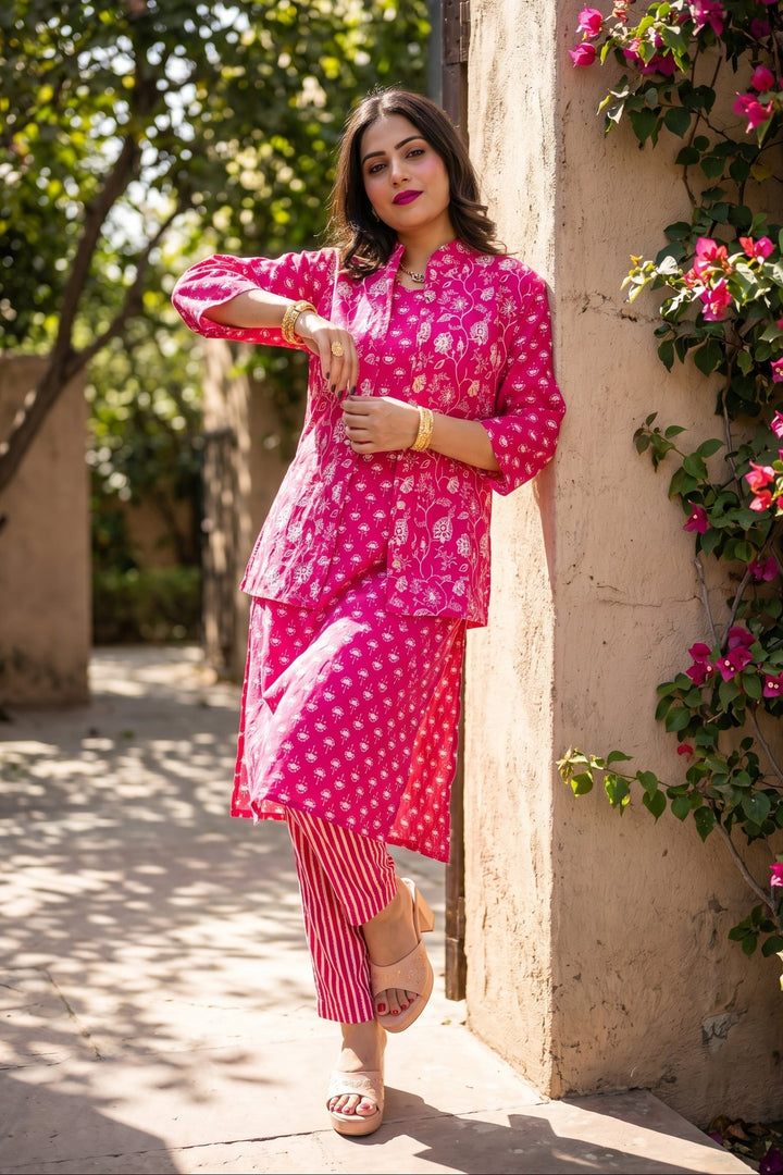 As Warm As a Hug - Winter Special Kurti Set