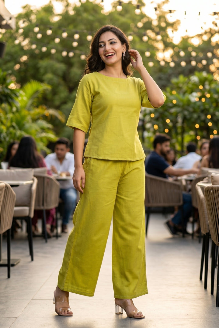 Embrace The New Energy - Cotton Coord Set