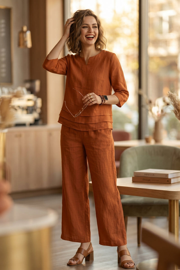 Knot The Dot Cotton Coord Set