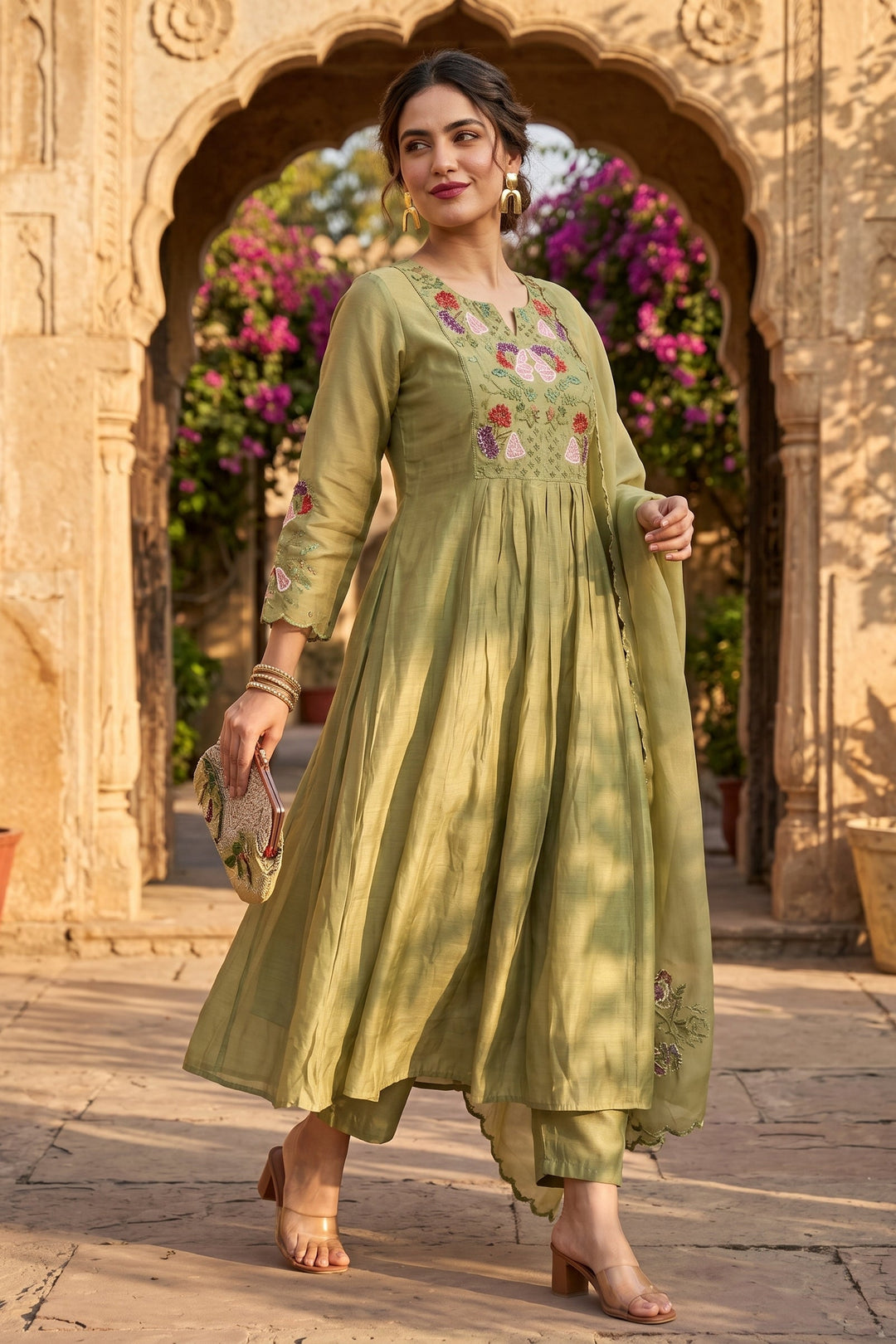 Spring Fling Cotton Suit Set