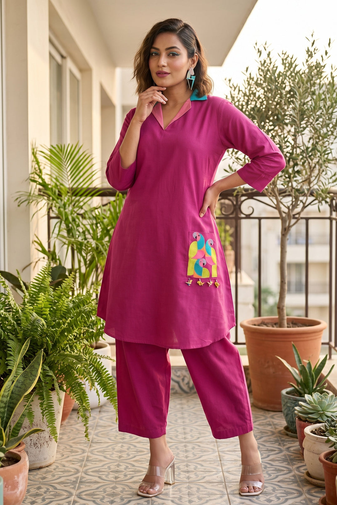 Flow In Fashion Cotton Coord Set