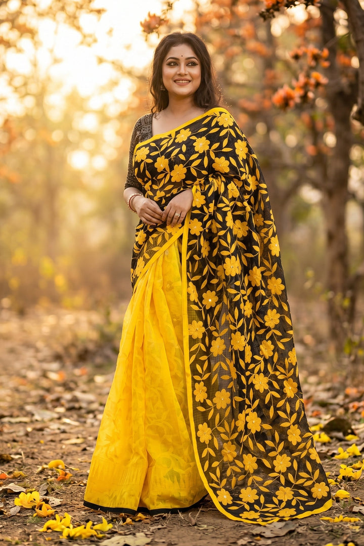 Bahari Kota Jamdani Saree