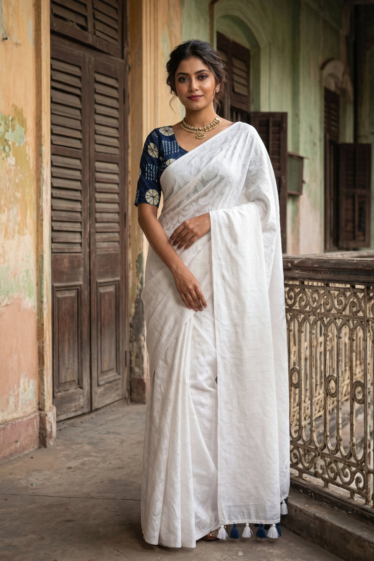 Unique Feel- Crape Silk Saree(Combo-2)