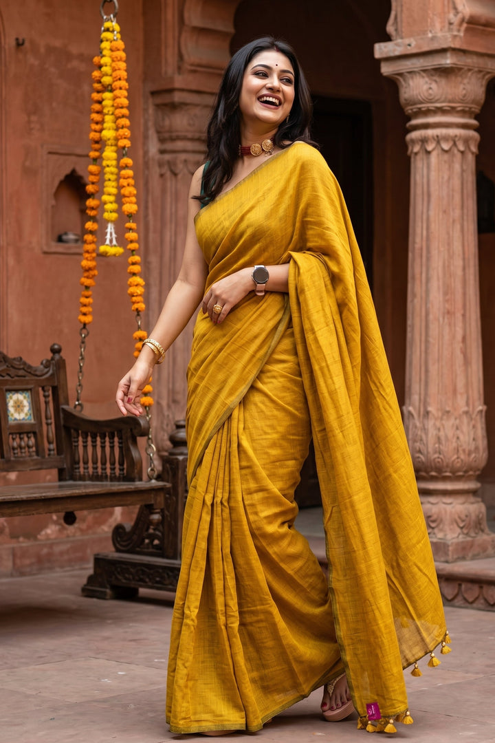 Blessings Of Maa Saraswati Ready To Wear Saree