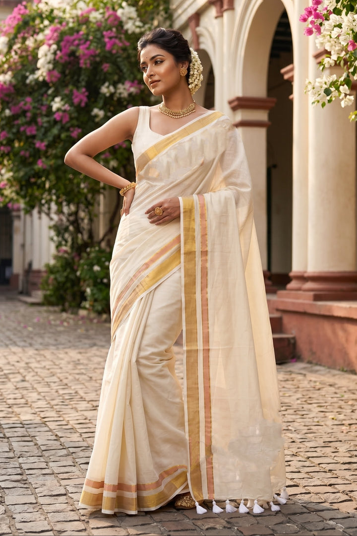 Chitramayi Mul Cotton Saree