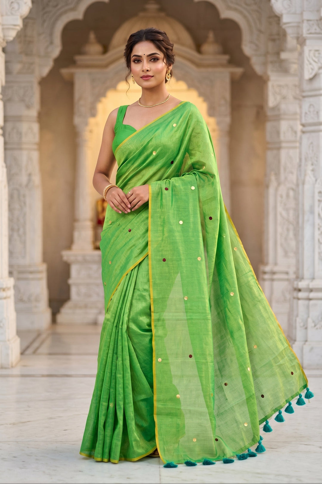 Mohini Tissu Cotton Saree