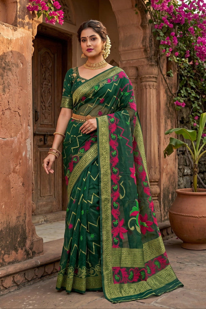 Nirjharini Dhakai Jamdani Saree