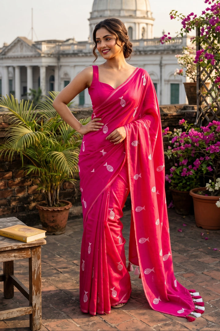 Sagarika Mul Cotton Saree