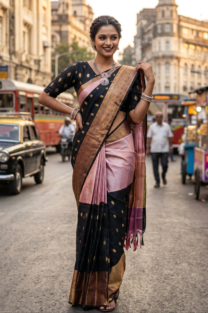Imperial Majesty Designer Katan Silk Saree
