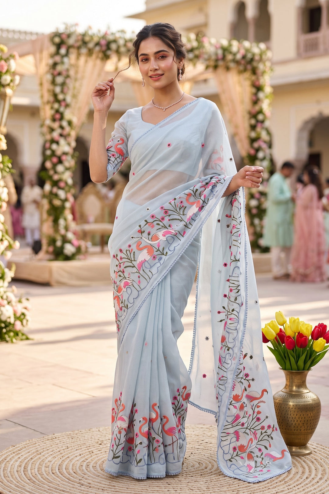 Attraction Of Colors Kota Doriya Saree