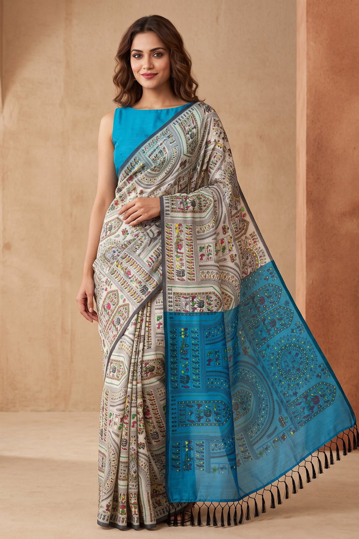 Melody of Colors Cotton Silk Saree