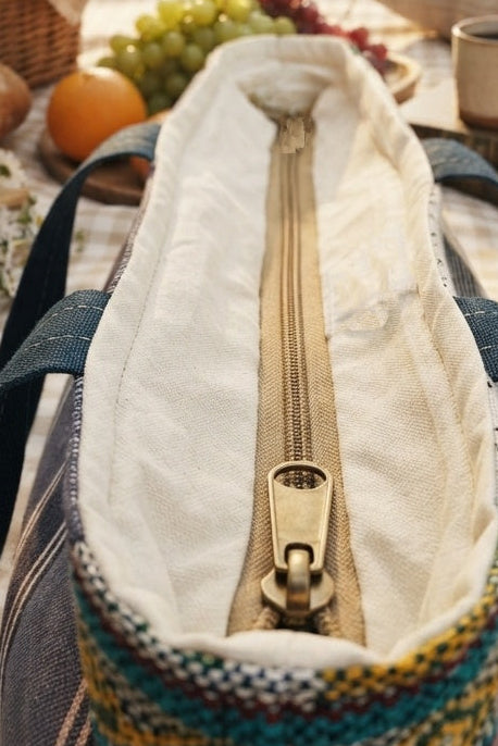 Carry Them Beautifully - Patchwork Oversized Tote Bag