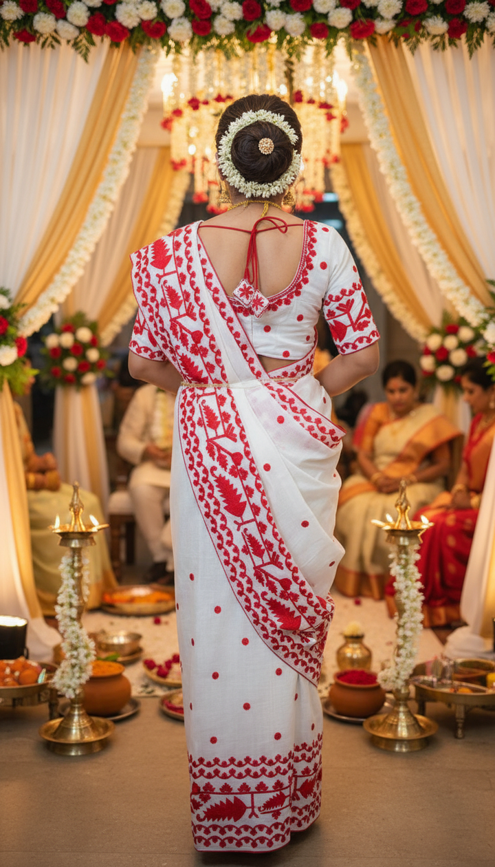 Subarna Bridhi Wedding Collection(Saree With Blouse Combo)
