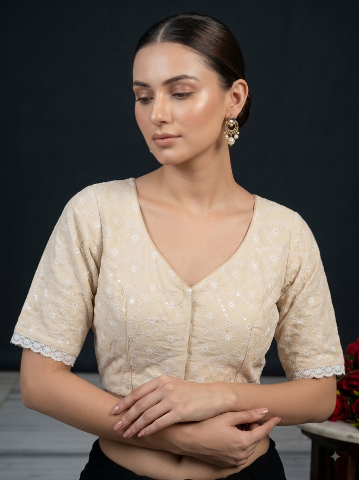 Nostalgic Grace Designer Hakoba Blouse
