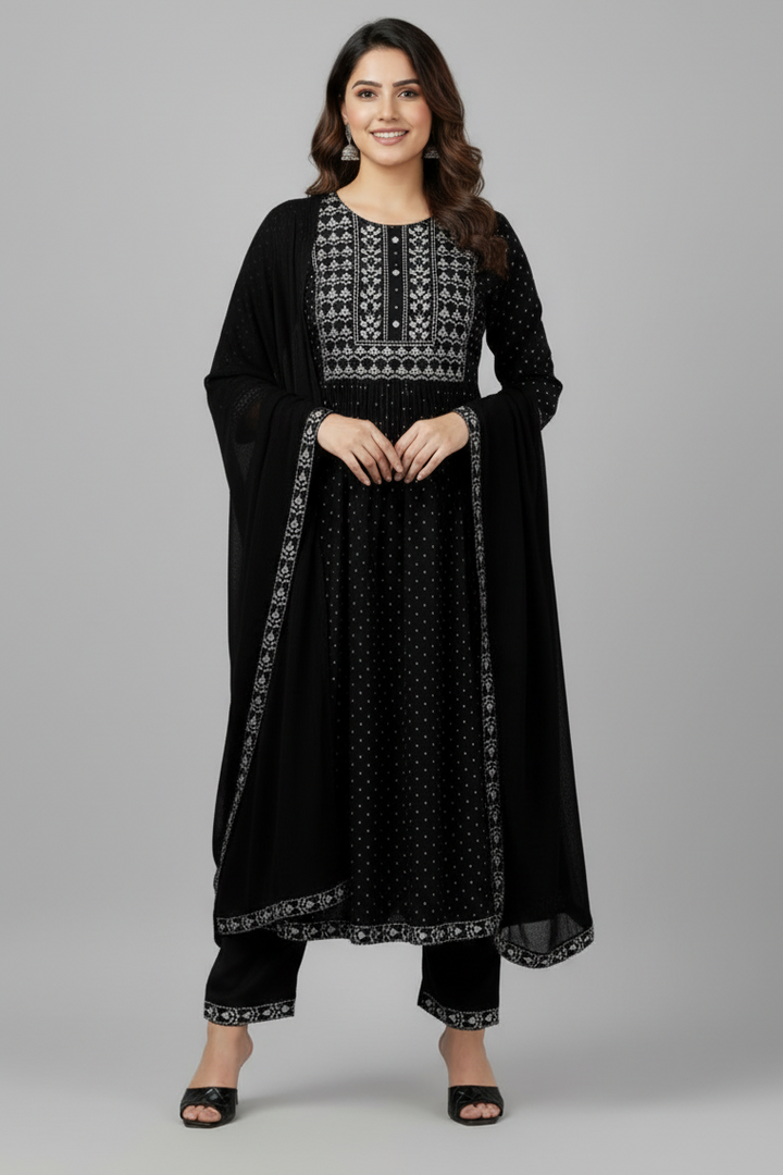 Today’s Mood Rayon Kurti Set