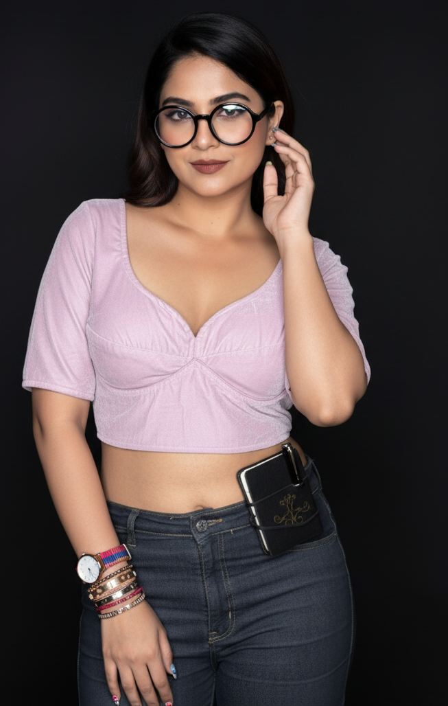 Season Of Velvet- Designer Blouse