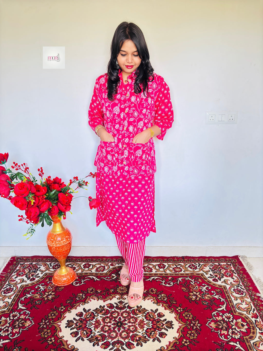 As Warm As a Hug - Winter Special Kurti Set