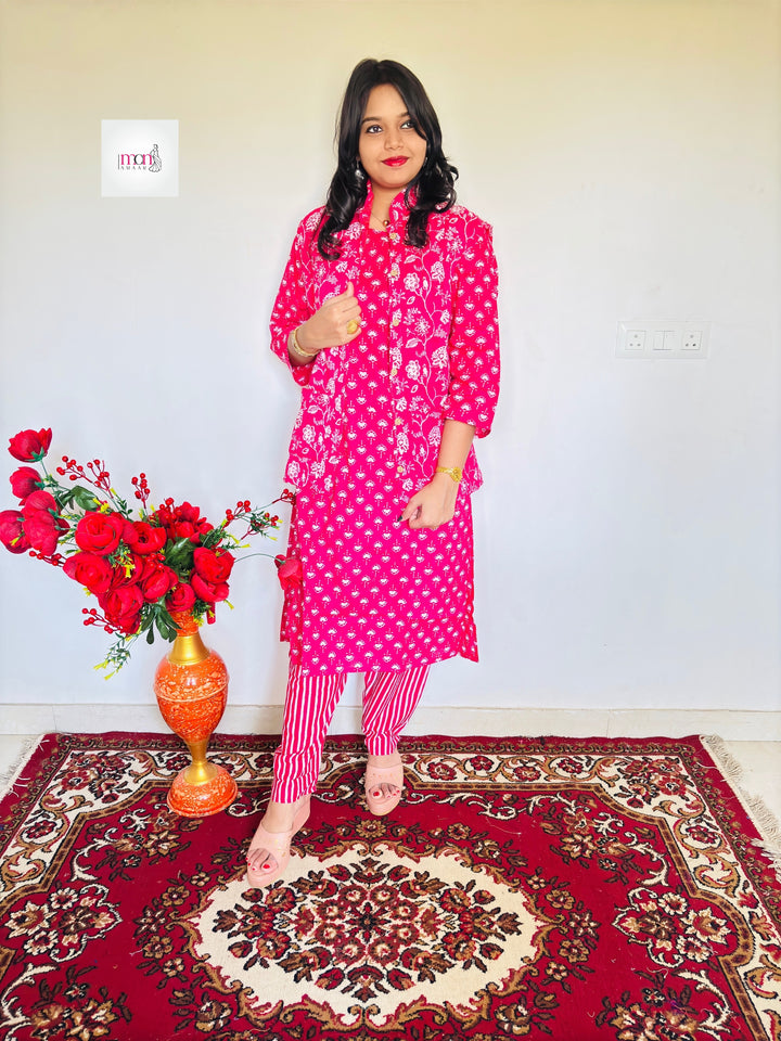 As Warm As a Hug - Winter Special Kurti Set