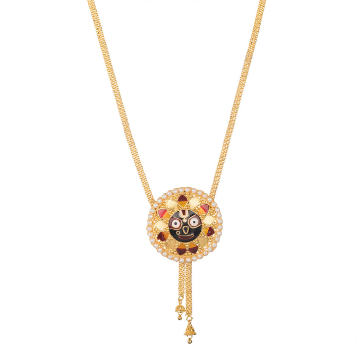 Present-Day (Gold Plated Prabhu Jagannath Tie Chain Set)