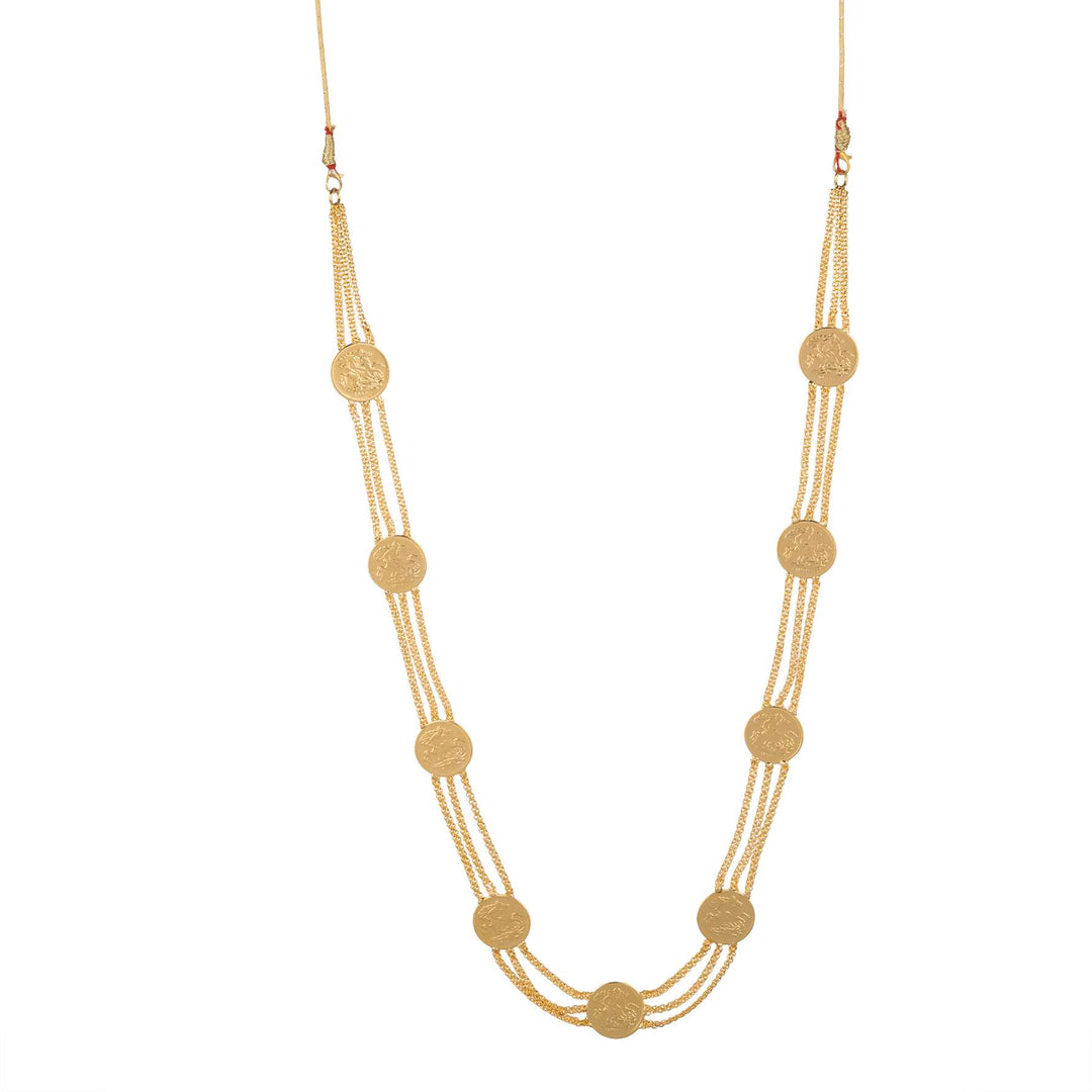 Cuneus Special Gold Plated Gini Haar [ Long Chain]