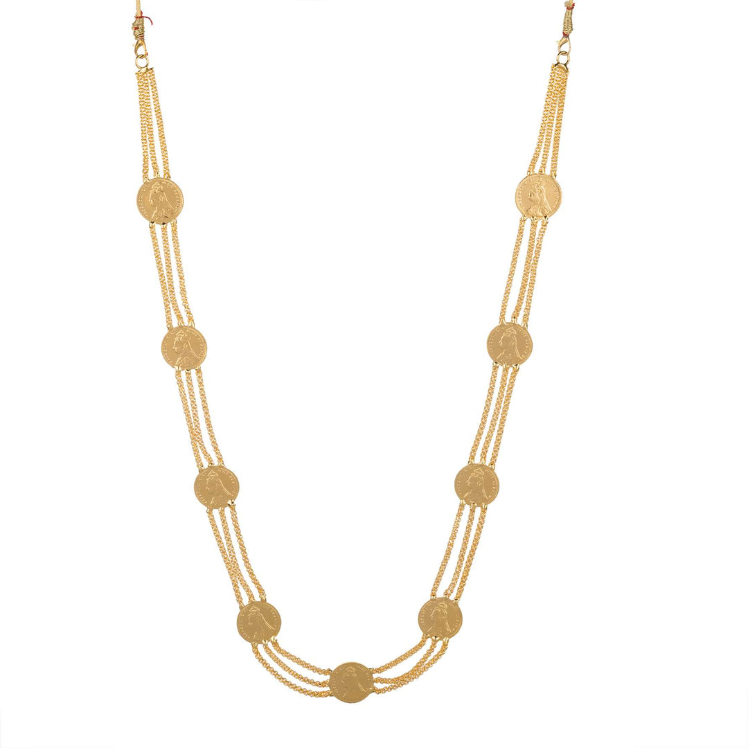 Cuneus Special Gold Plated Gini Haar [ Long Chain]