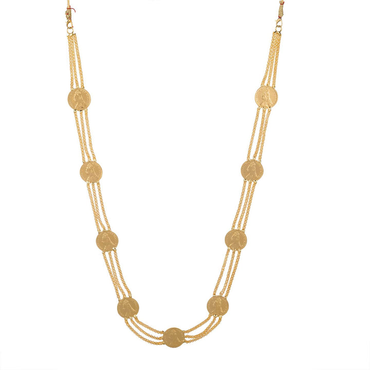 Cuneus Special Gold Plated Gini Haar [ Long Chain]