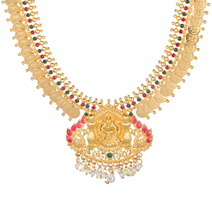 Mahalaxmi Special South Temple Gold Plated Jewellery