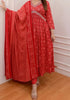 Over The Moon - A Red Jaipur Kurti Set