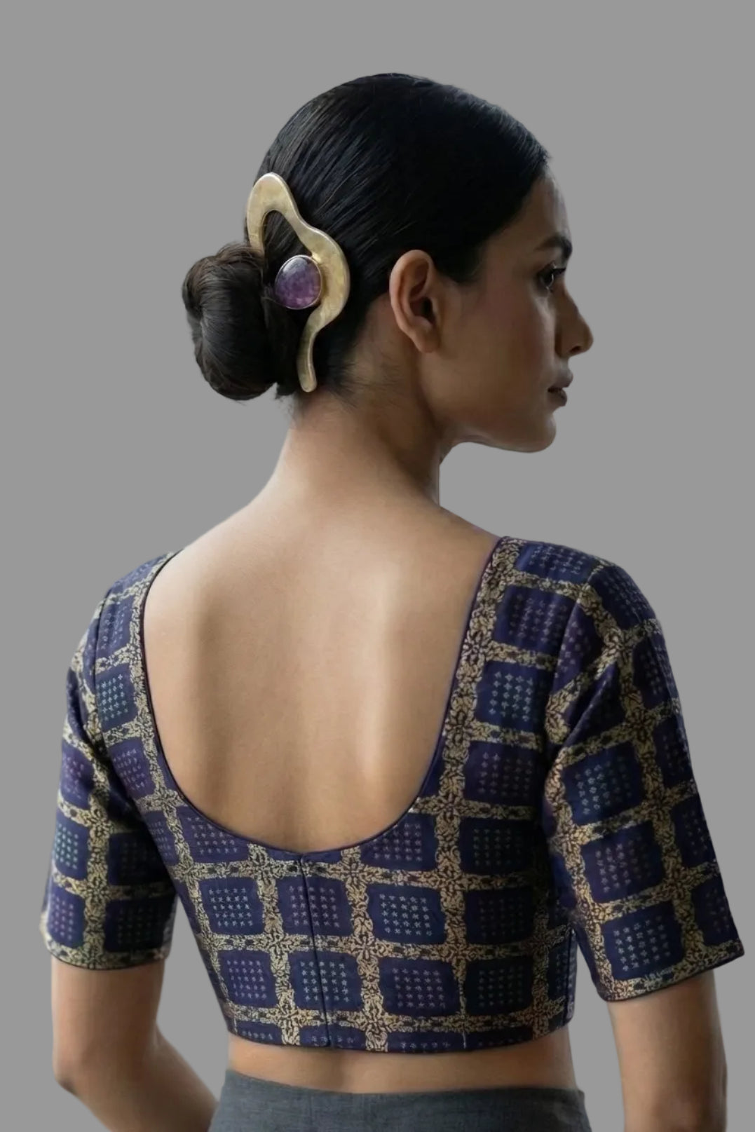 Fashion And Tradition-Stretchable Knitted Blouse