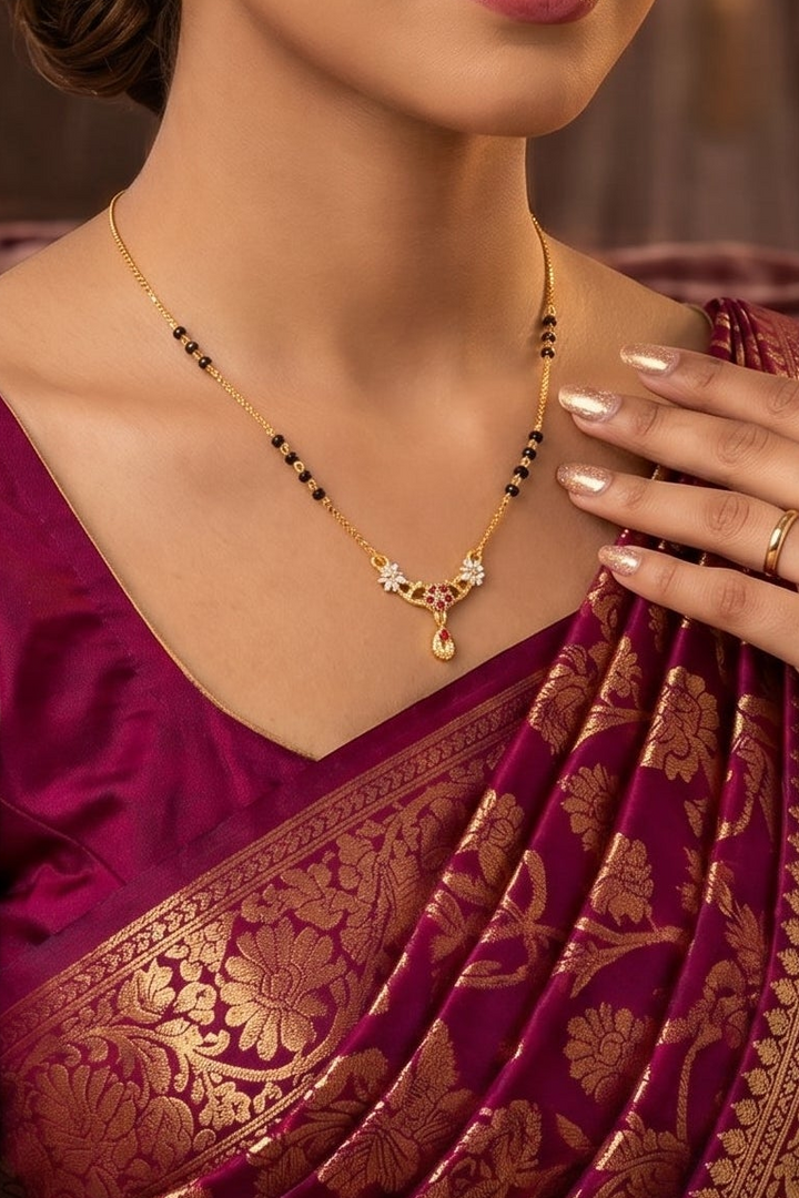 Vivaah-Gold Plated Mangal sutra(Combo-4)