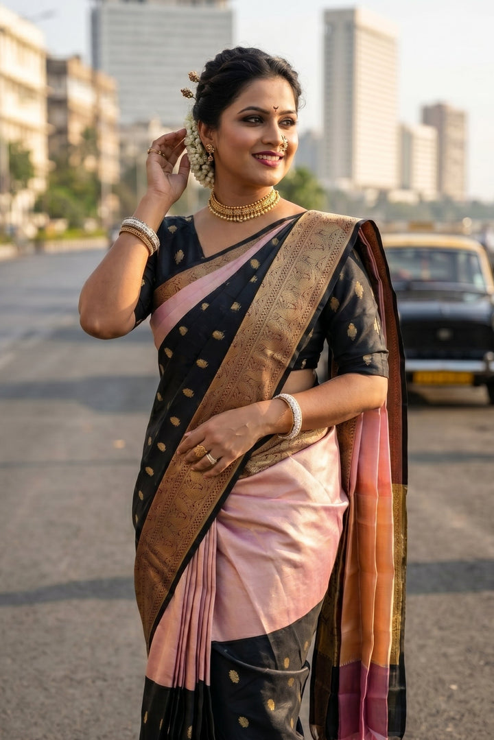 Imperial Majesty Designer Katan Silk Saree