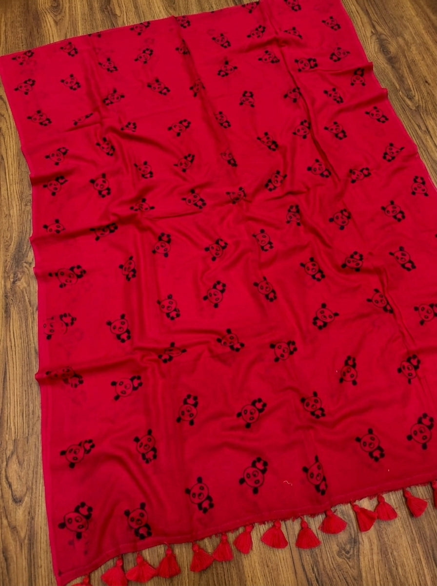 Little Panda Tale Mul Cotton Saree