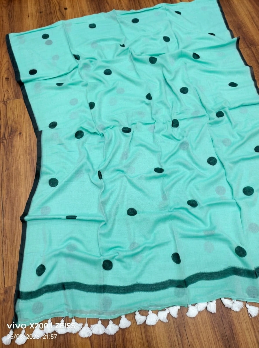 Kheyali Mul Cotton Saree