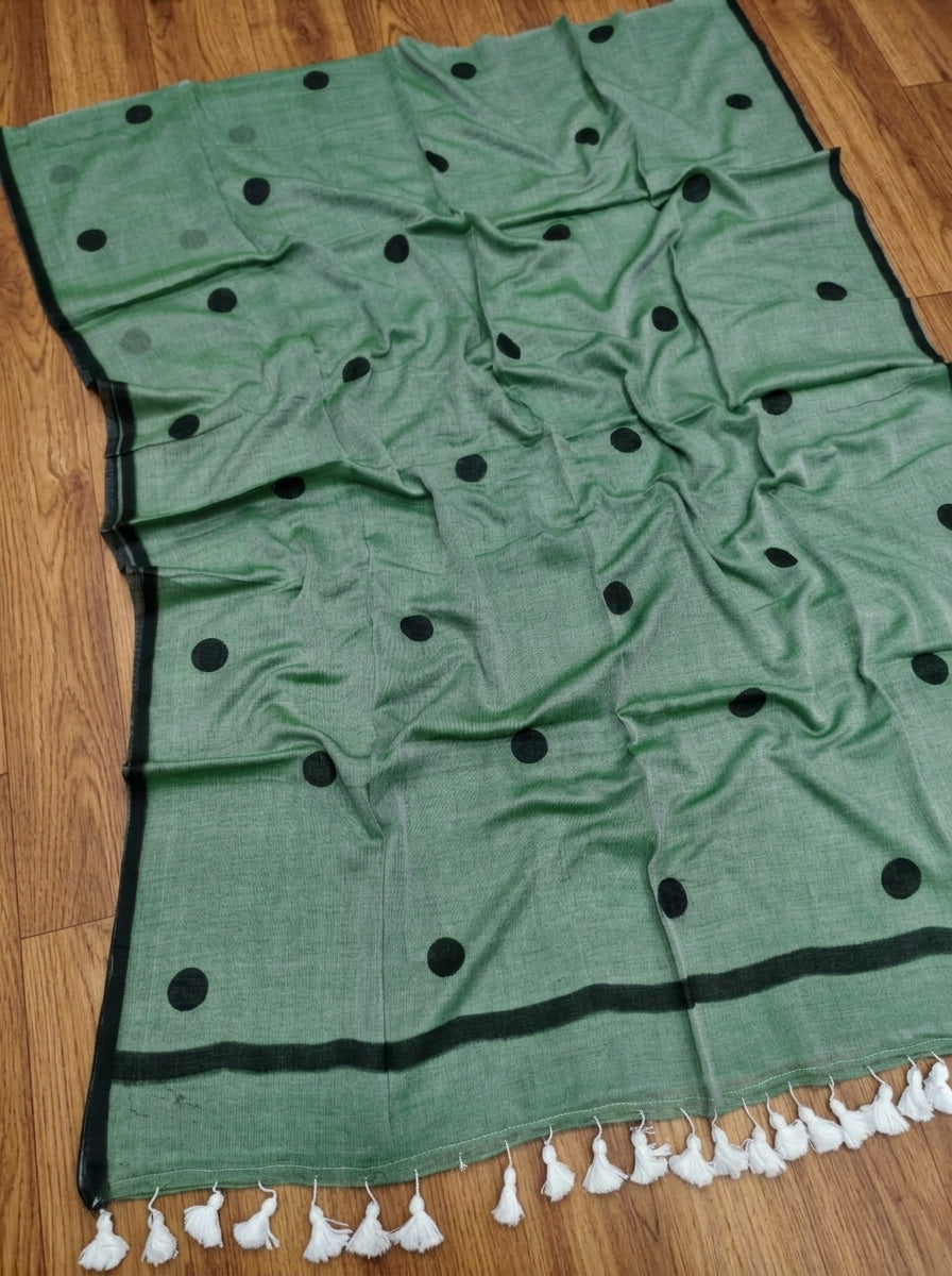Kheyali Mul Cotton Saree