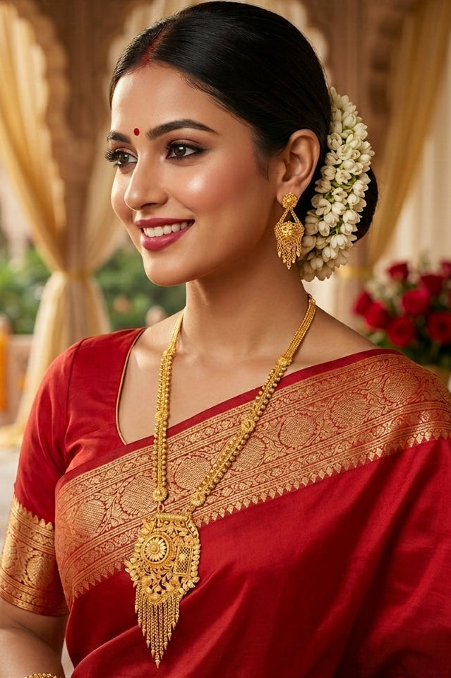 Poetry Of Royalty-Necklace & Earring Set