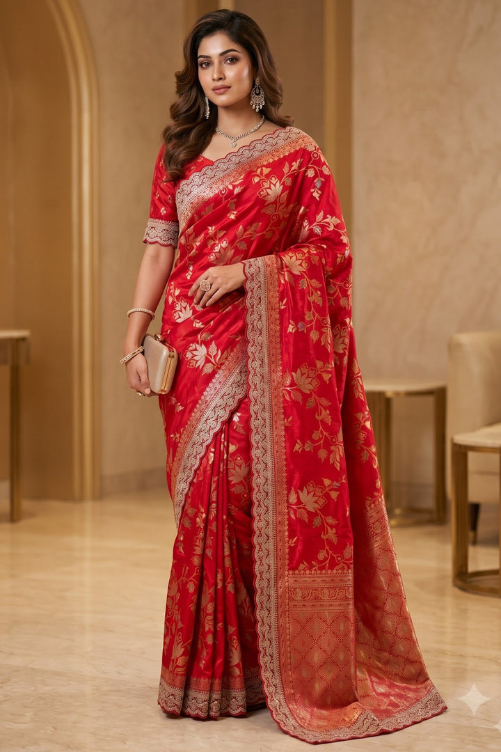 Rajshree Zari Dola Silk Saree