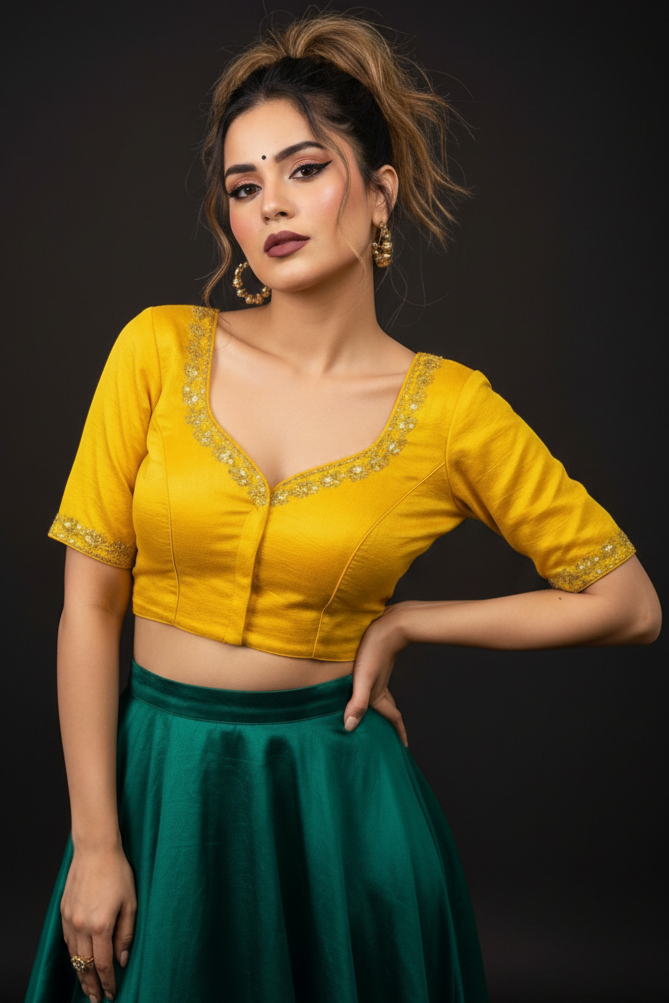 Decent Swag-Designer Blouse