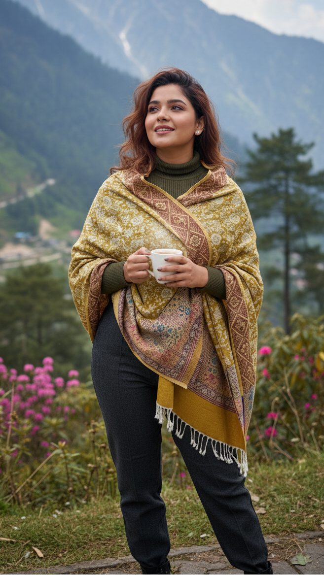 Pleasing The Weather-Women Shawl Collection