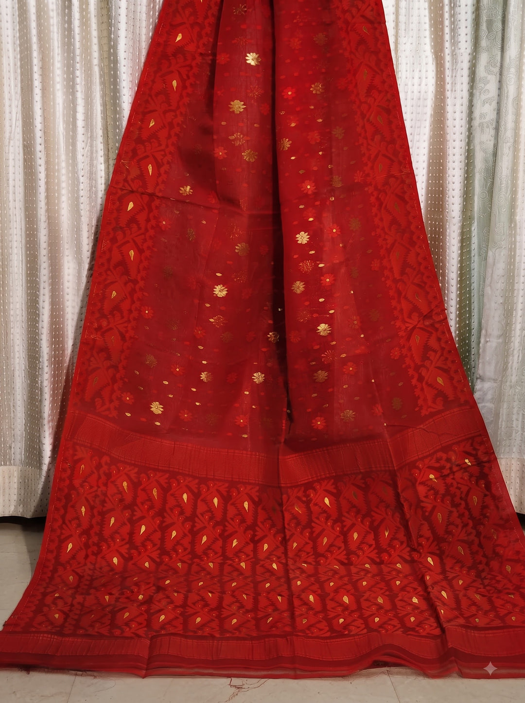 SurTara Dhakai Jamdani Saree