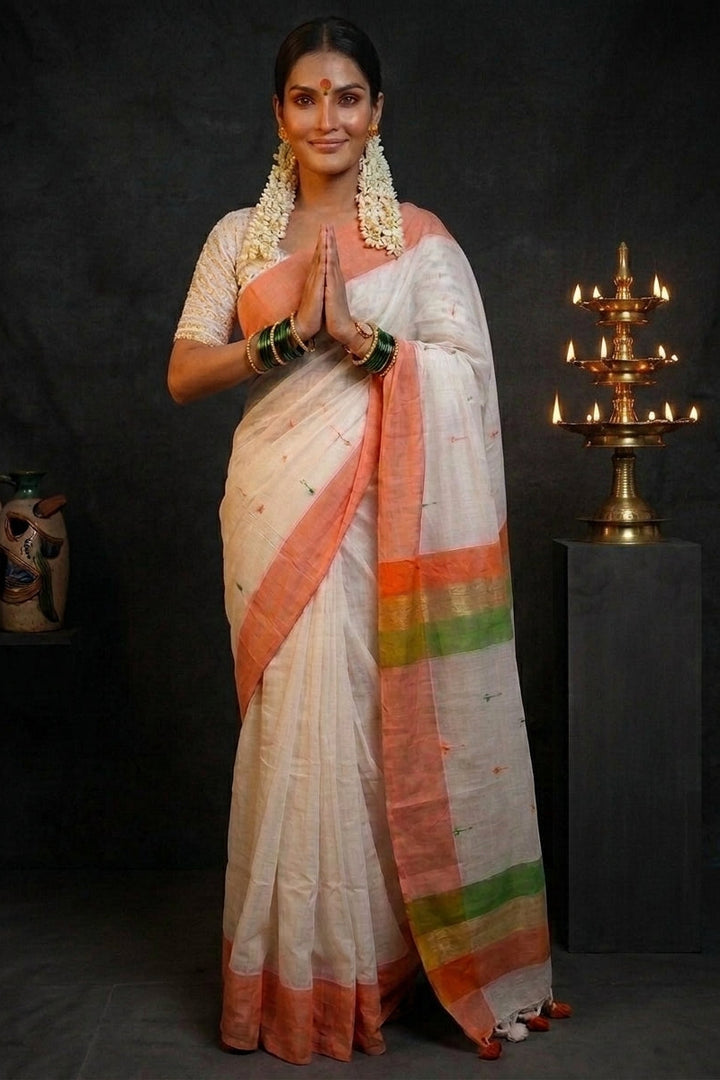 Celebrating Our Nation- Independence Day Special Day Saree