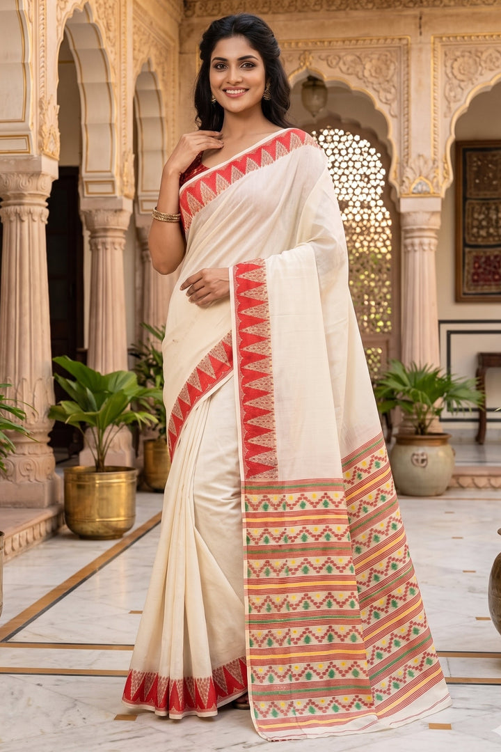 Rangamaya  Jamdani  Saree