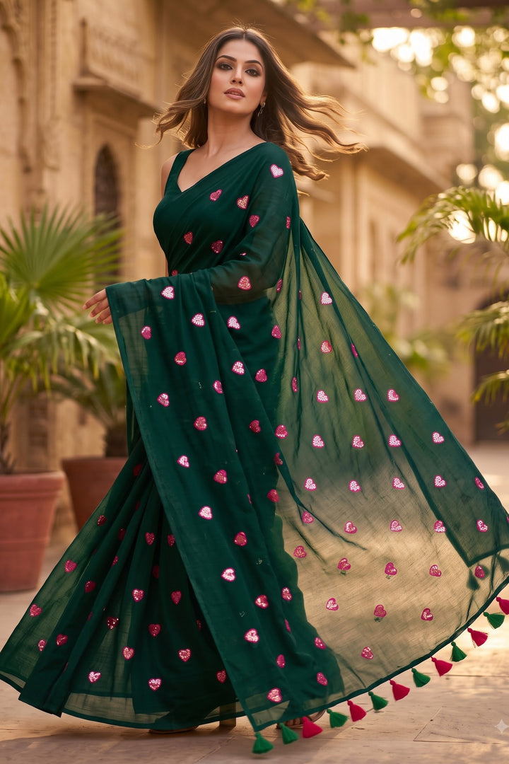 Anuragini Mul Cotton Saree