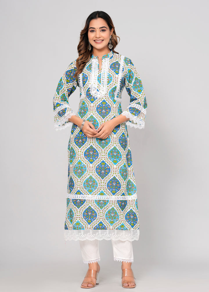 Pioneer- A Cotton Kurti Set