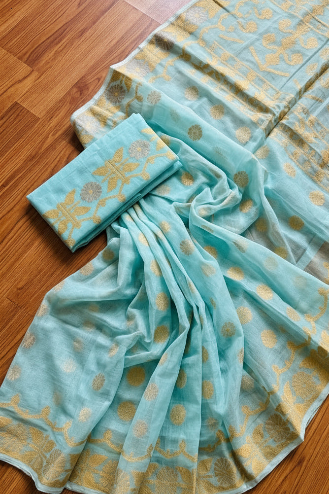 Kanaklata  Jamdani  Saree