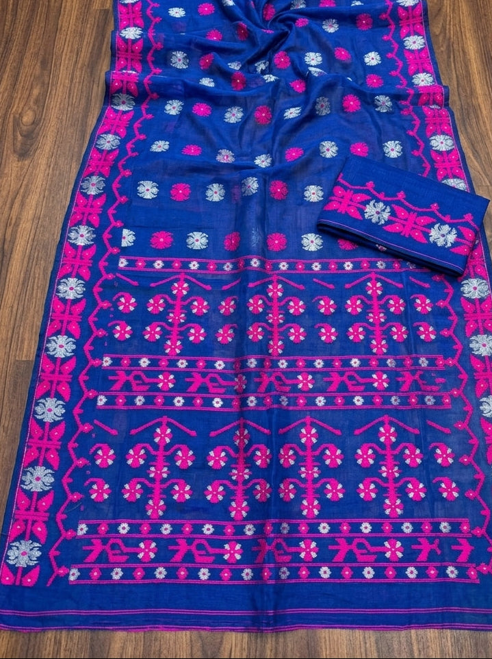 Kanaklata  Jamdani  Saree
